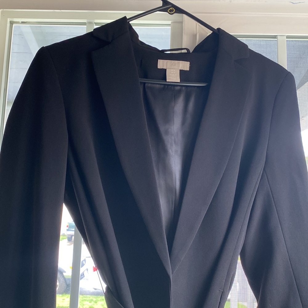 Black Blazer with belt